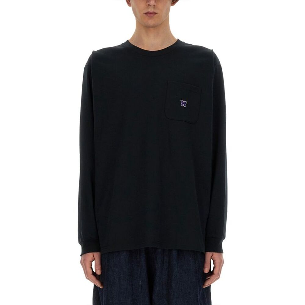 Needles Men T-Shirt With Logo